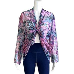 Vintage Victoria's Secret Gold Label Sheer Wrap Top - M